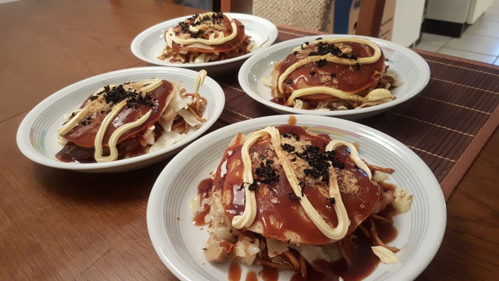 Okonomiyaki recipe (German fry pan style)